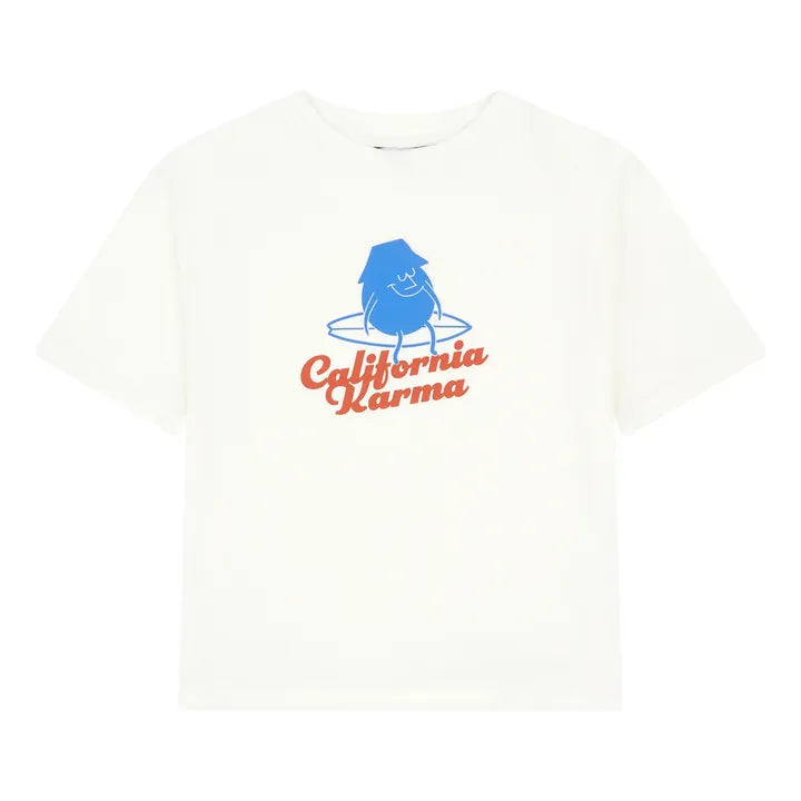 HUNDRED PIECES T-Shirt CALIFORNIA CARMA ECRU