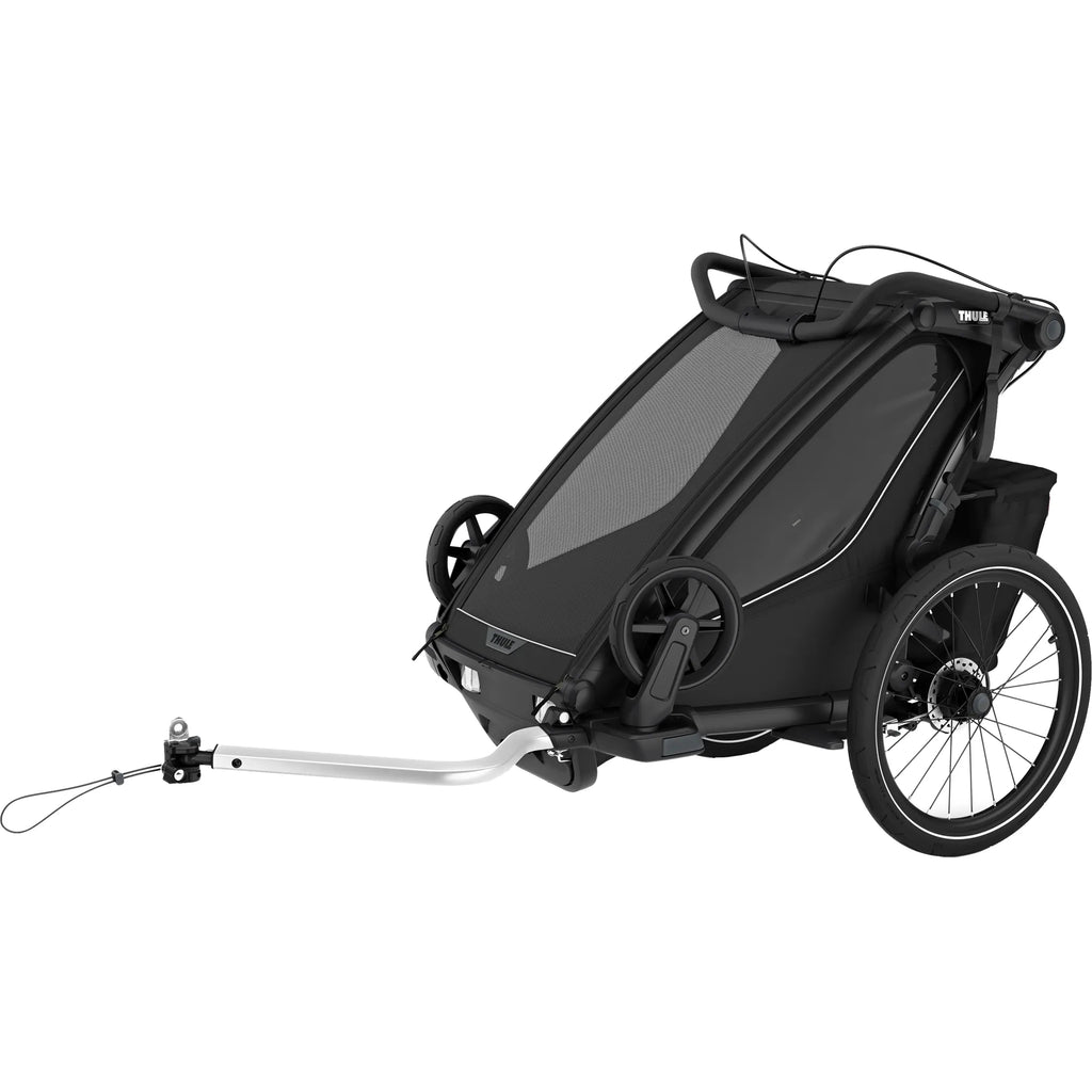 thule Fahrradanhänger Sport 2 single black – STEYBE FÜR KINDER