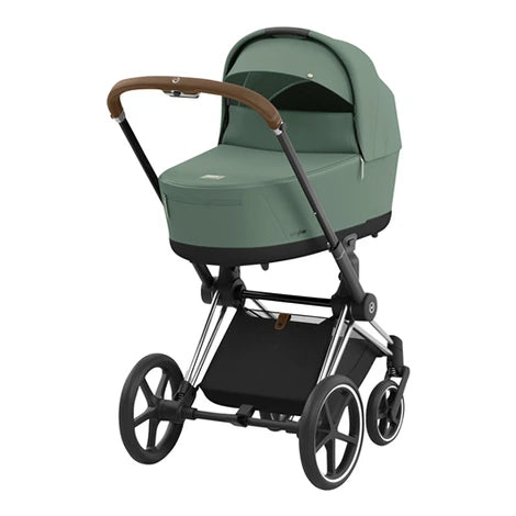 kinderwagen dunkelgrün CYBEX Platinum Kinderwagen PRIAM Chrome braun, grün – STEYBE FÜR KINDER