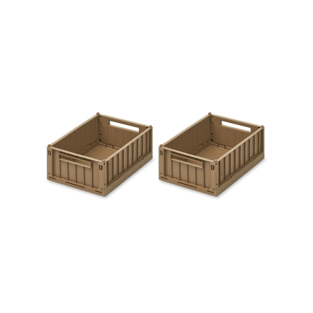 liewood badewannen aufbewahrung Liewood Weston Aufbewahrungsbox small 2er-Set oat – STEYBE FÜR KINDER