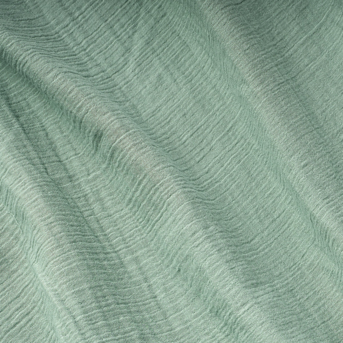 Zöllner  Bettwäsche aus Baumwollmusselin, grün 100/135 + 40/60