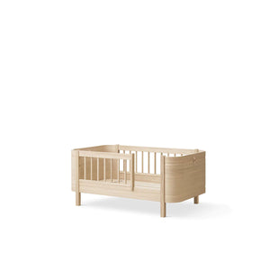 Oliver Furniture wood mini + Babybett inkl. Umbauset Eiche