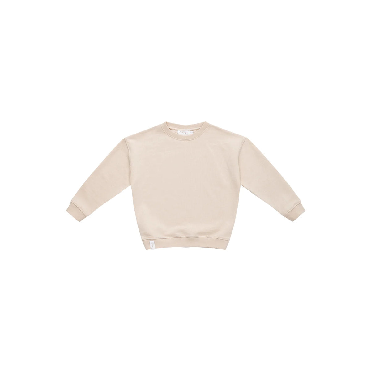 Leevje oversized Sweatshirt nude