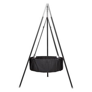 Leander Wiege Stativ 242-275 cm Alu grau