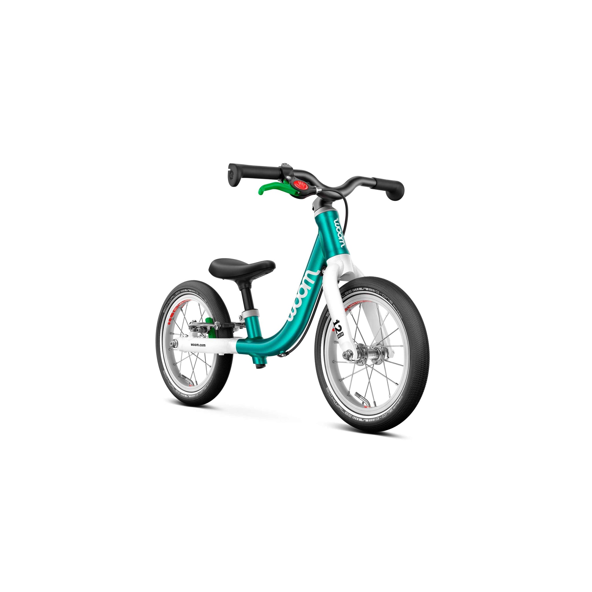 woom laufrad go 1 metallic turquise