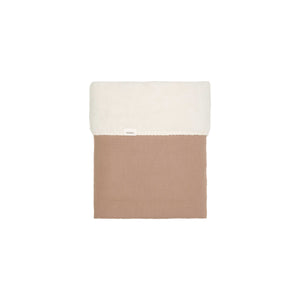 koeka Babydecke Plüsch Faro caffe 75x100