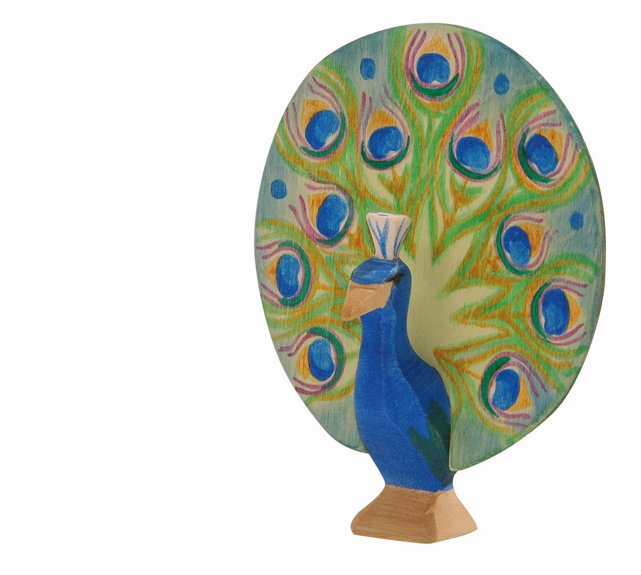 Ostheimer Pfau mit Rad