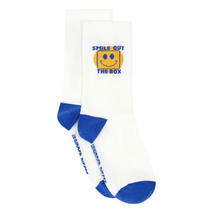 HUNDRED PIECES  SMILE OUT SOCKS | White