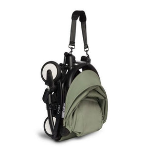 YOYO² BUGGY GESTELL SCHWARZ, TEXTILSET OLIVE