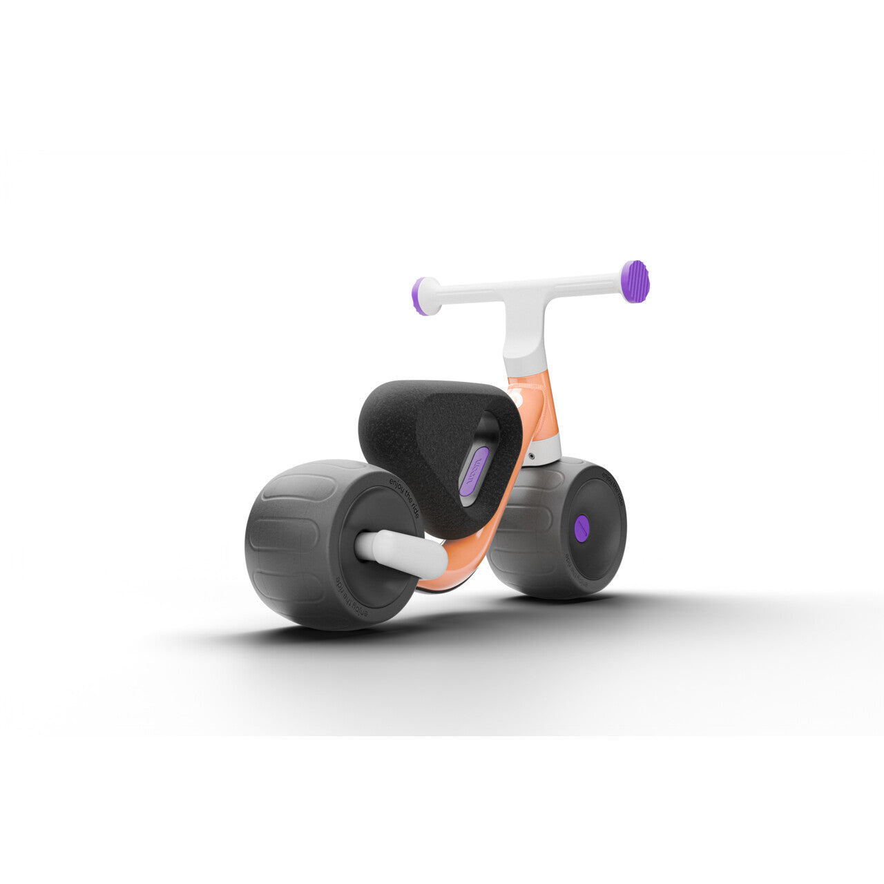 woom selbst-balancierendes Laufrad wow salmon