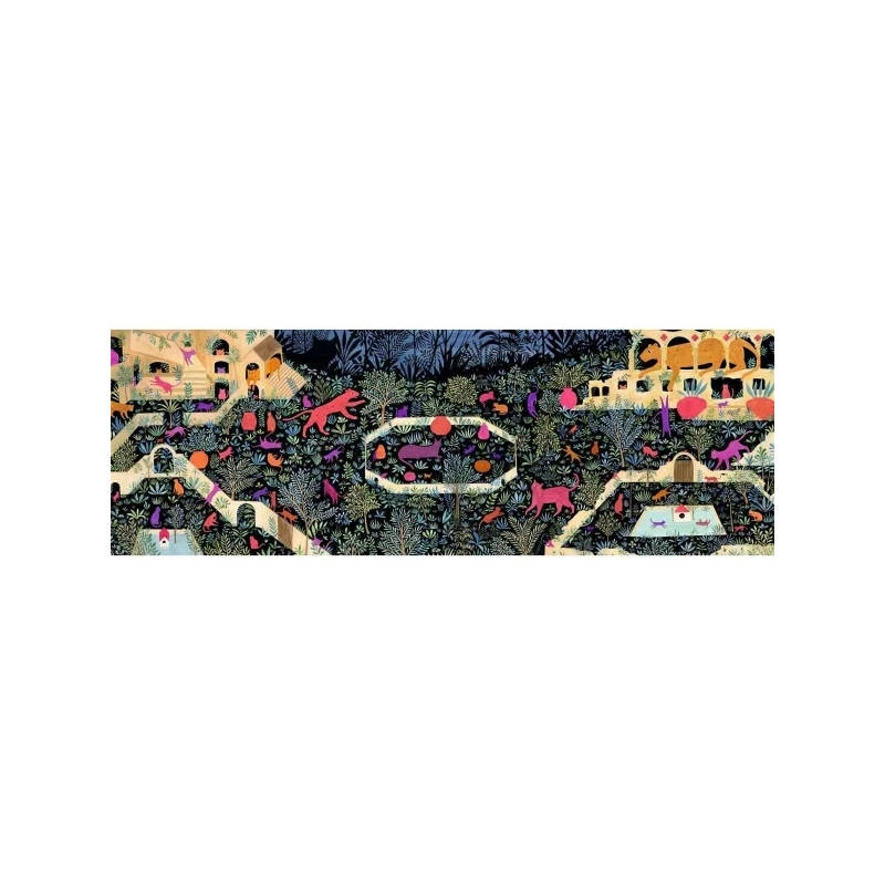 DJECO PUZZLE GALLERIE THE KINGDOM OF CATS 500 TEILE