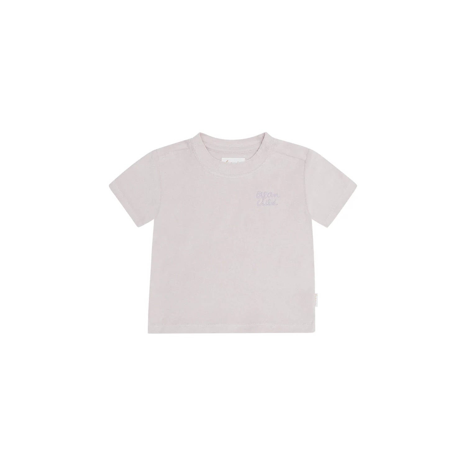 Leevje FROTTEE SHIRT 'OCEAN CHILD' lavender