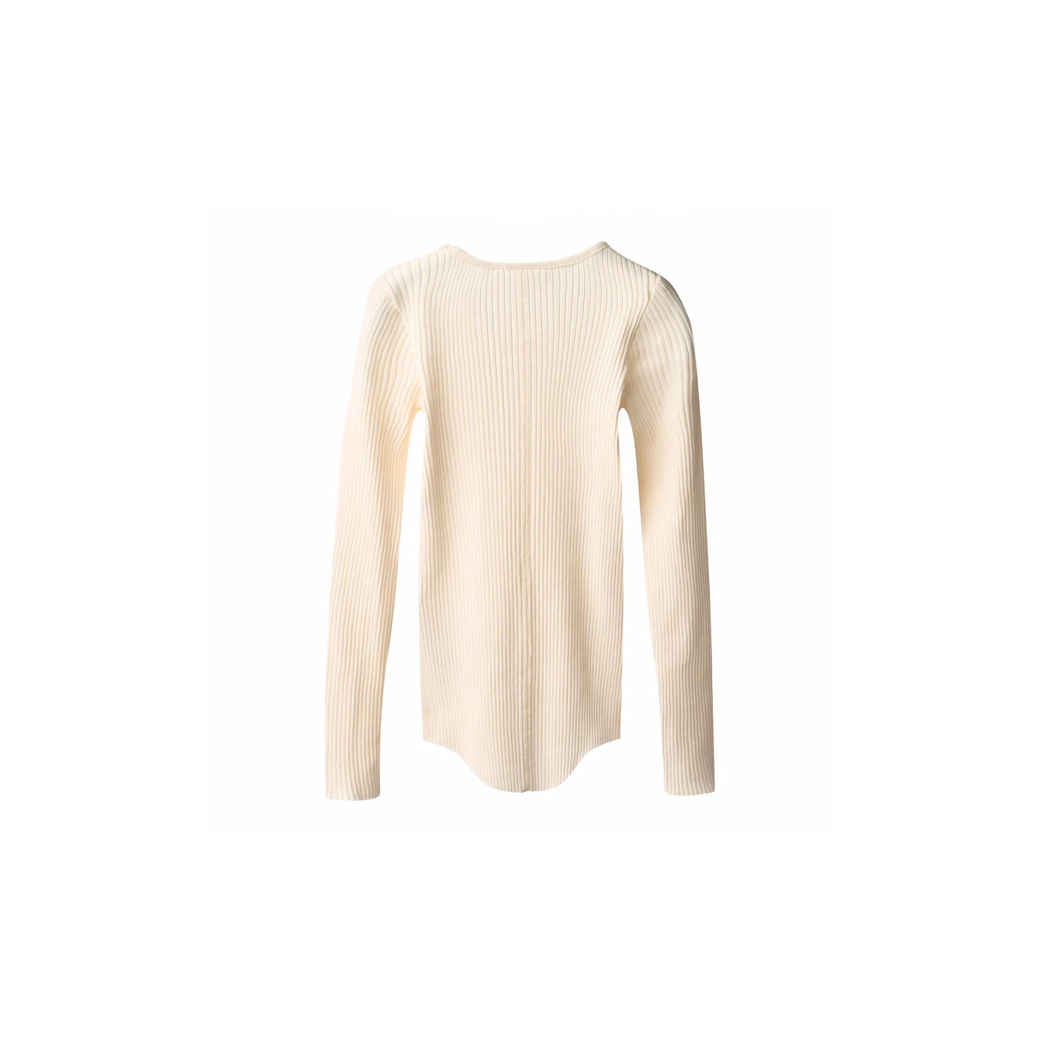 MOLO  SHIRT Rochelle gerippt Buttercream