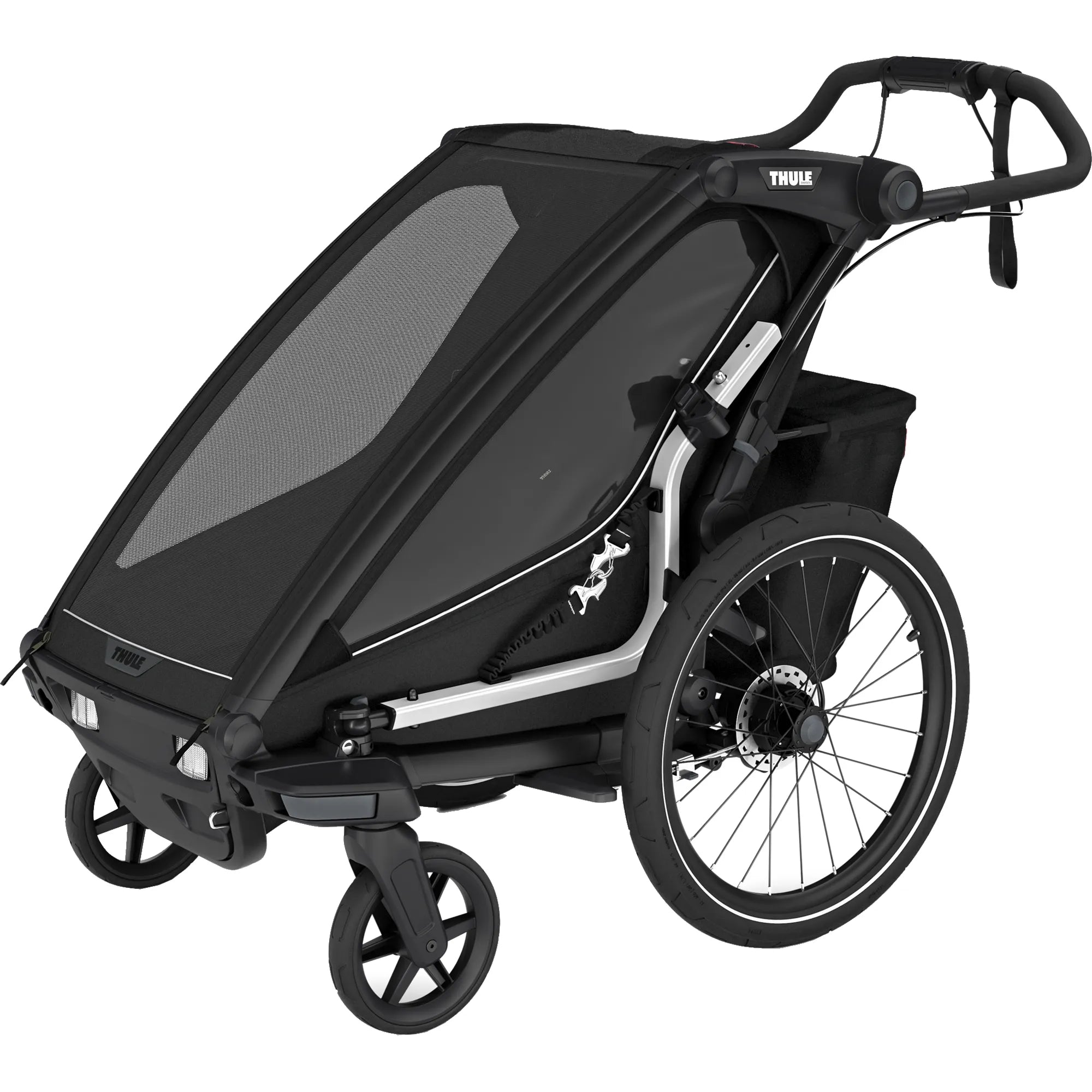 thule Fahrradanhänger Sport 2 single black