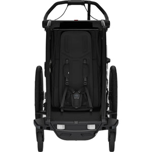 thule Fahrradanhänger Sport 2 single black – STEYBE FÜR KINDER