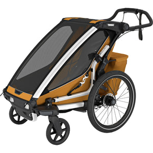 thule Fahrradanhänger Sport 2 single natural gold