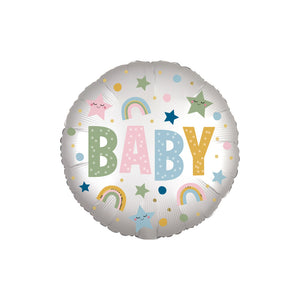 Folienballon Baby natural 43 cm