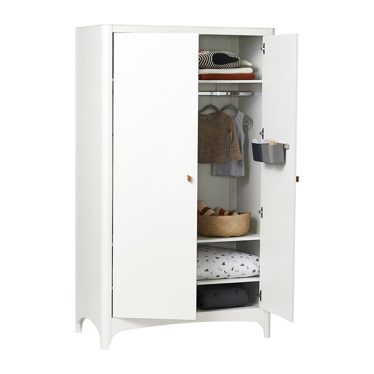 Leander Classic Kleiderschrank, weiß