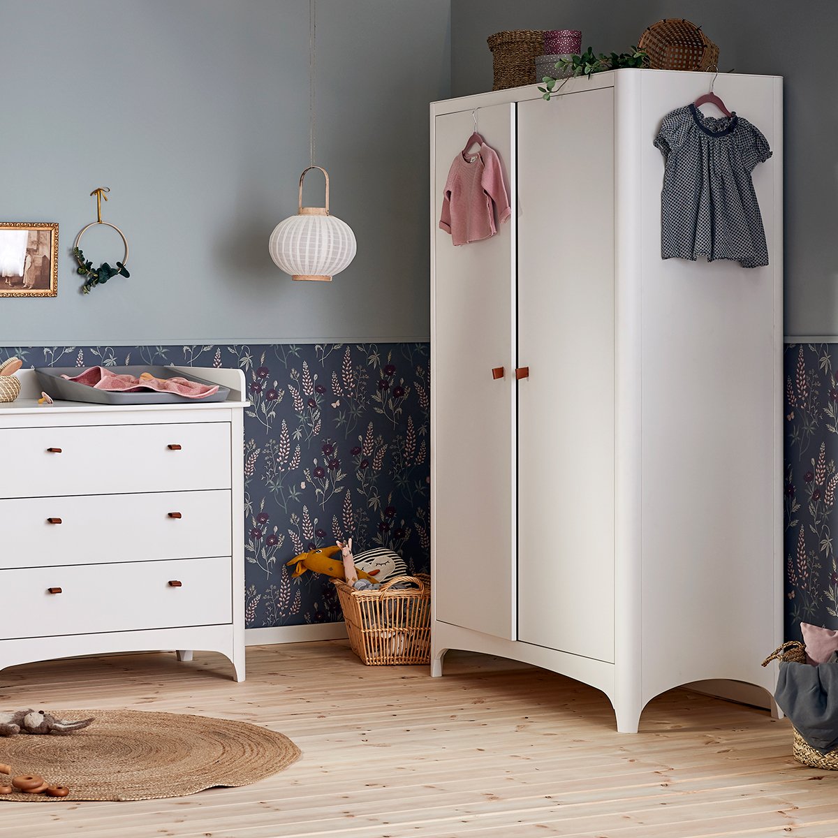 Leander Classic Kleiderschrank, weiß
