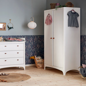 Leander Classic Kleiderschrank, weiß