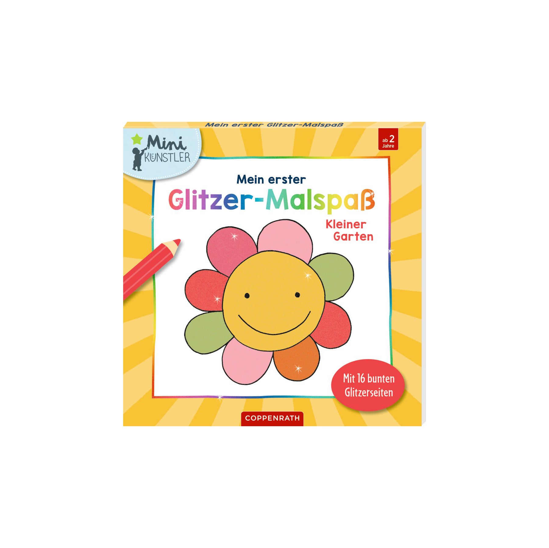 mein allererster Glitzer-Malspaß: Kleiner Garten