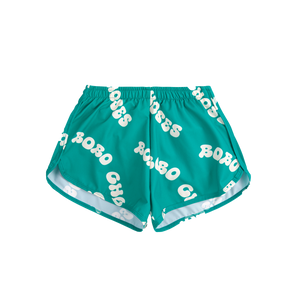 BOBO CHOSES  Badeshort grün mit Logoprint