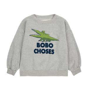 BOBO CHOSES  SWEATSHIRT TALKING CROCODILE