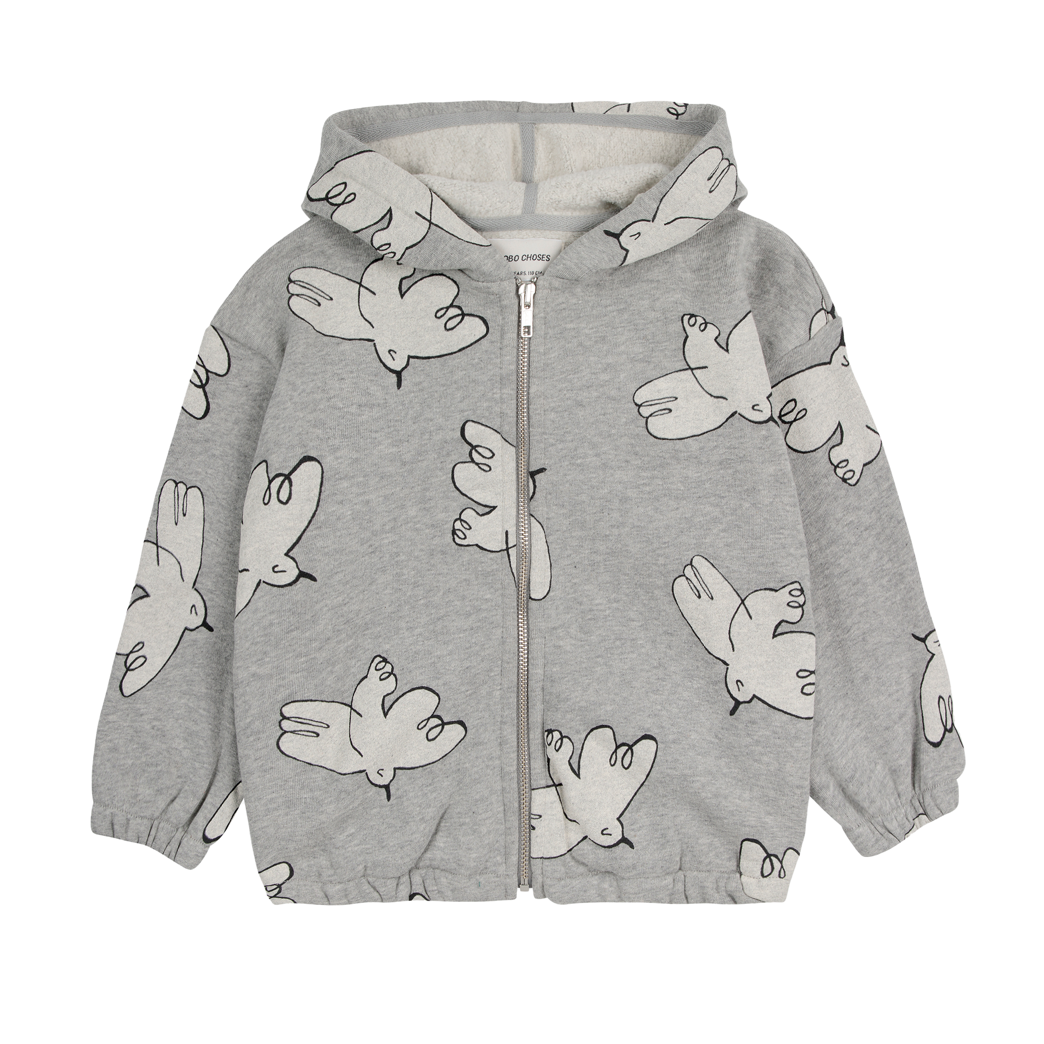 BOBO CHOSES  SWEATSHIRT JACKE Freedom  Bird all over