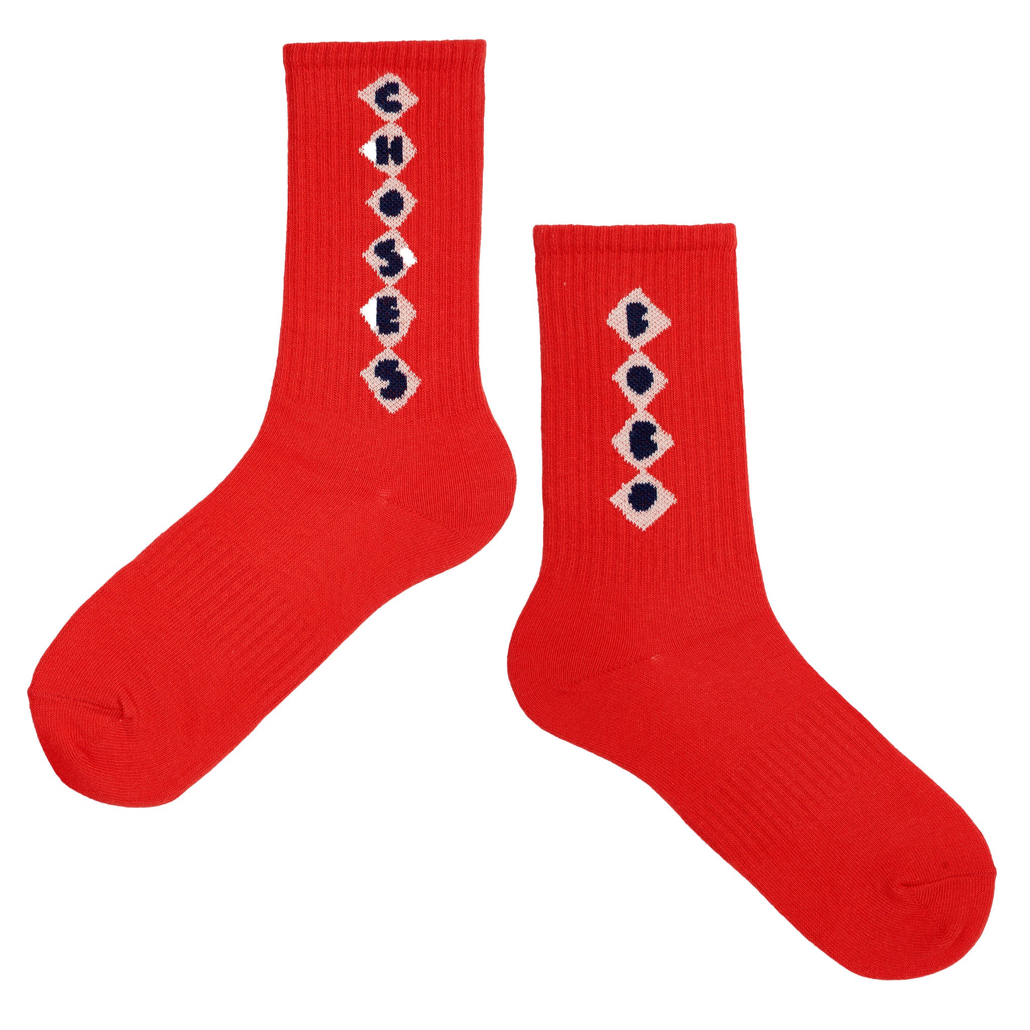 OBO CHOSES SOCKEN DIAMAND LONG ROT