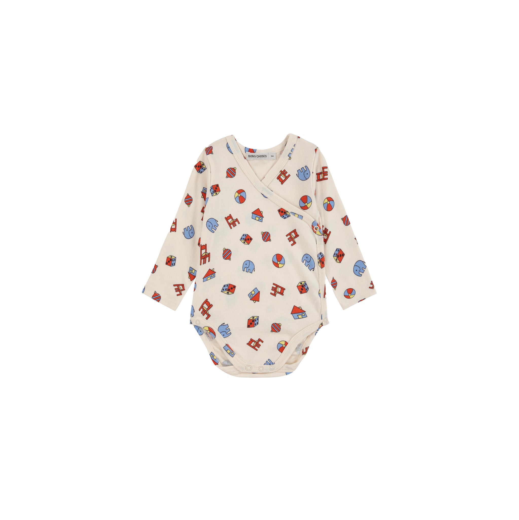 BOBO CHOSES Baby Body Toys all over