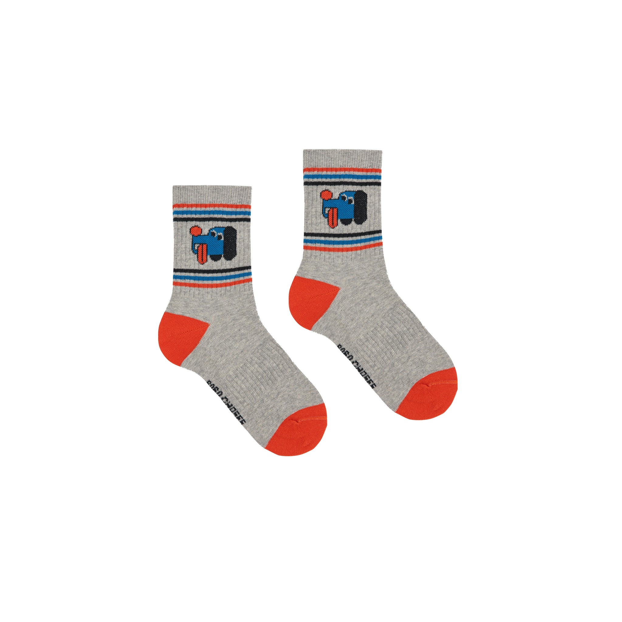 BOBO CHOSES  Socken Doggy Mate grey