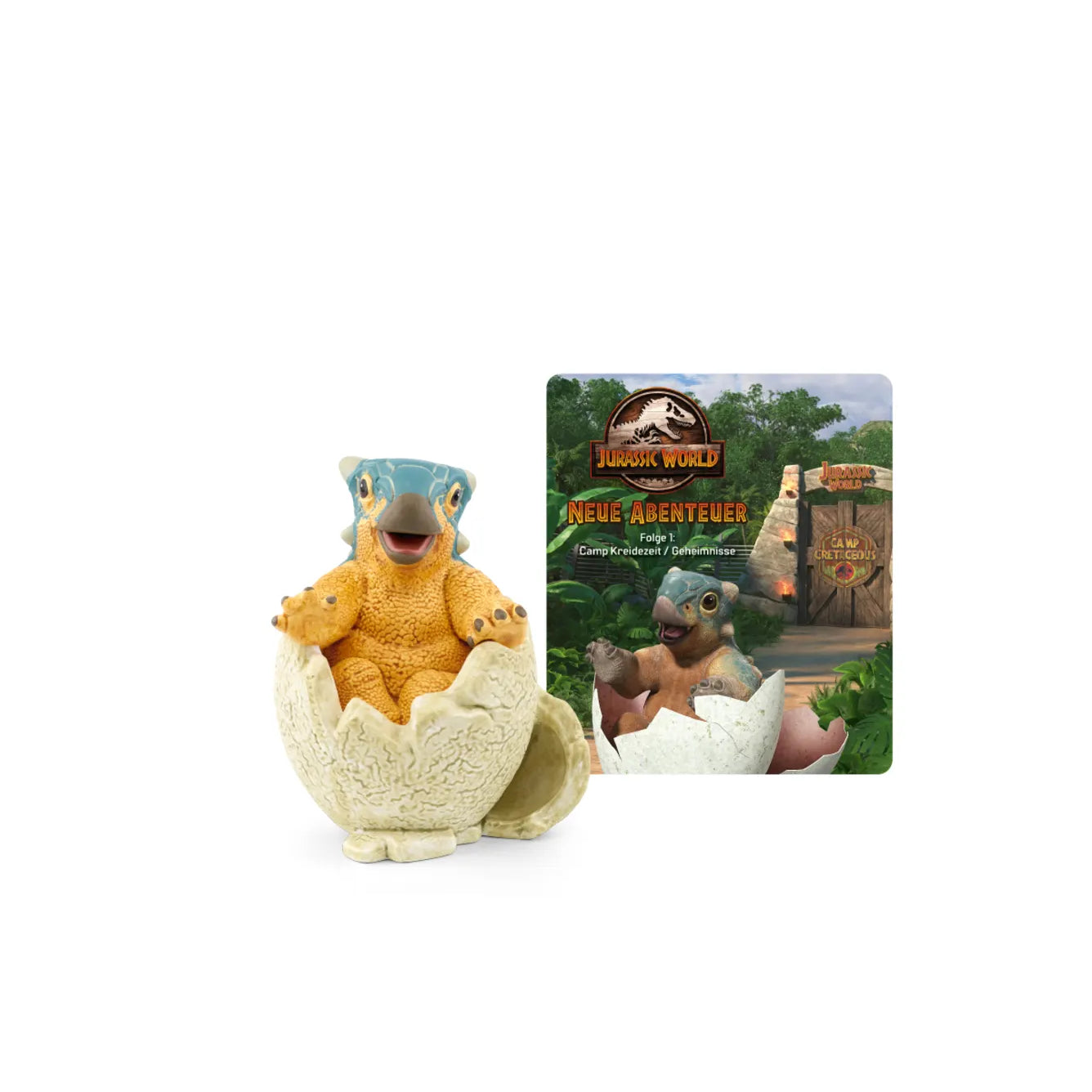 camp kreidezeit Tonie- Jurassic World-Neue Abenteuer-Camp – STEYBE FÜR KINDER