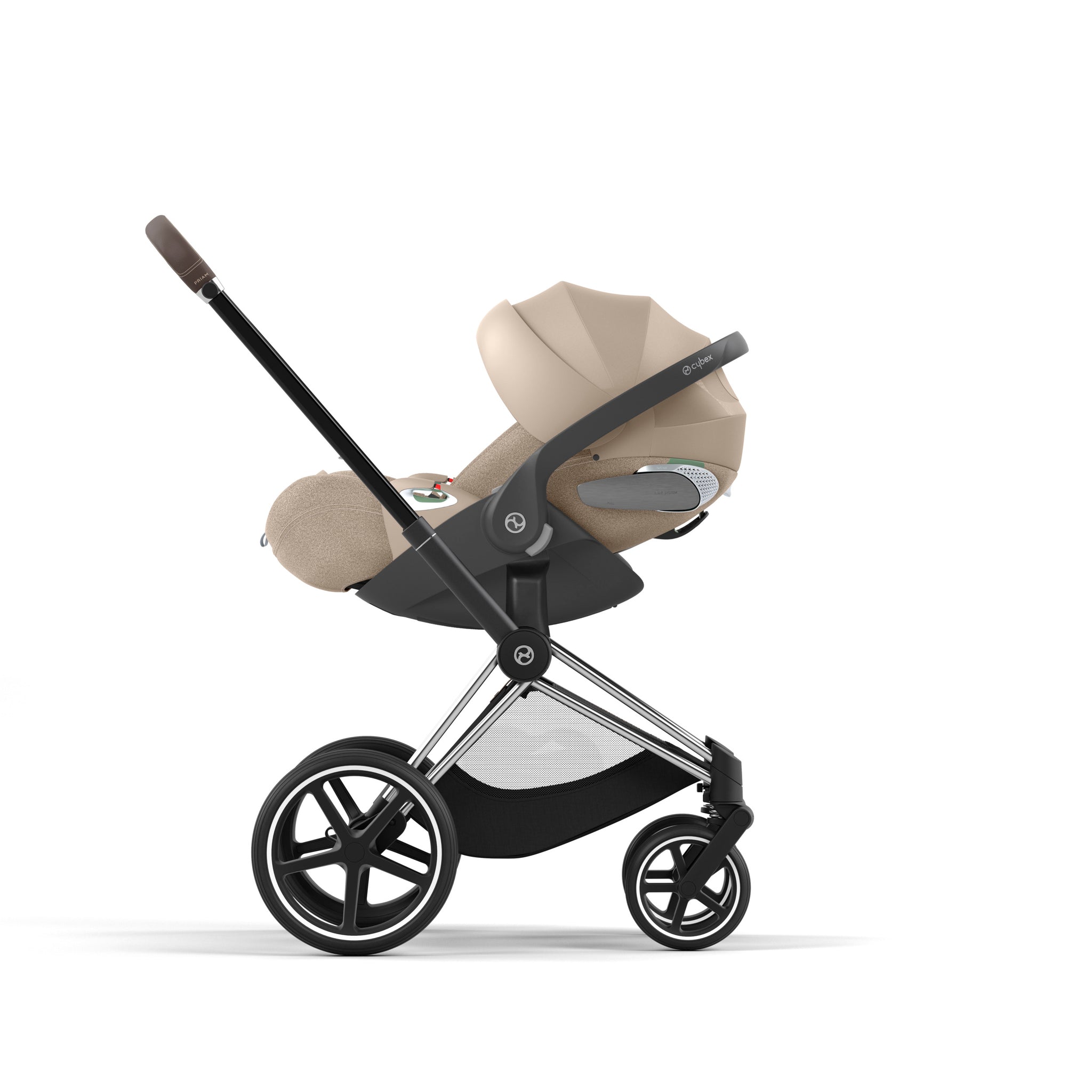 CYBEX Platinum Kinderwagen PRIAM Chrome braun, cozy beige