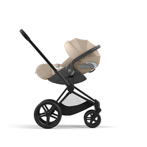 CYBEX Platinum Kinderwagen PRIAM matt schwarz, cozy beige