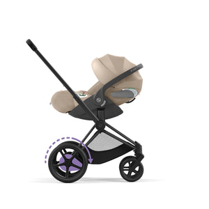 Cybex Platinum Kinderwagen e Priam matt schwarz, cozy beige  STEYBE FR  KINDER