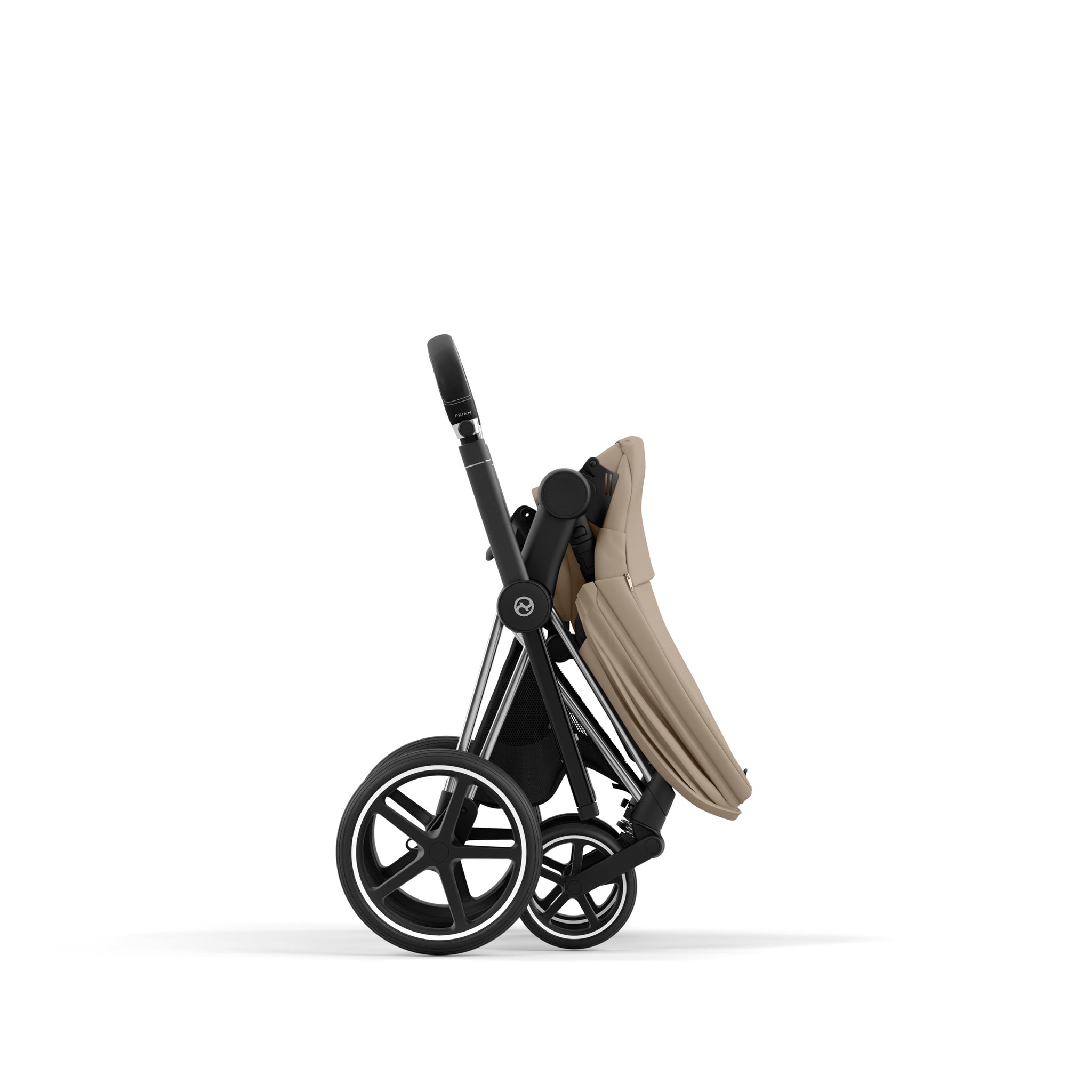 CYBEX Platinum Kinderwagen PRIAM chrome, cozy beige