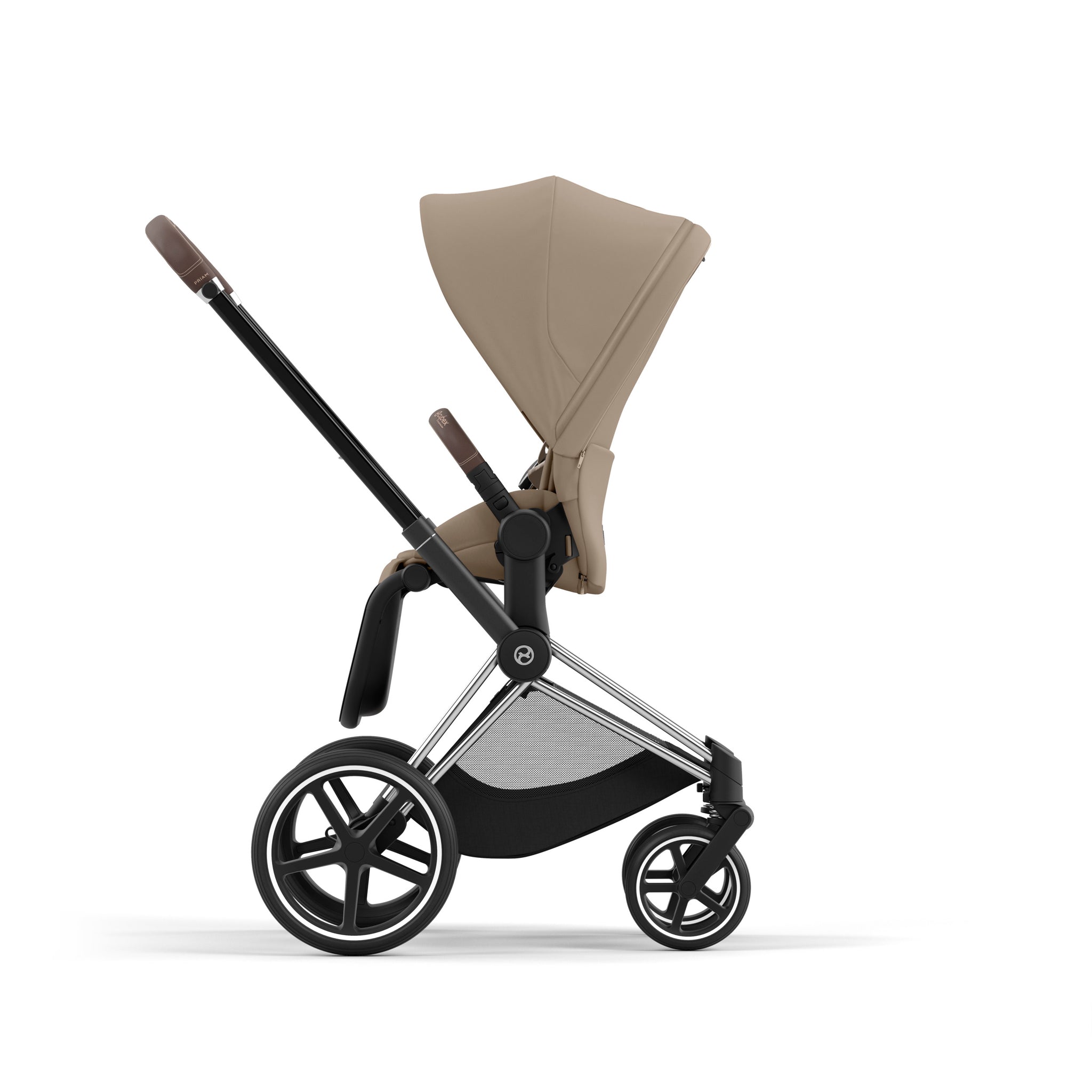 CYBEX Platinum Kinderwagen PRIAM Chrome braun, cozy beige