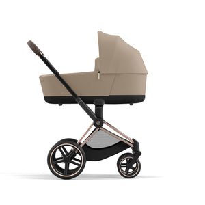 CYBEX Platinum Kinderwagen PRIAM rosegld, cozy beige (bestehend aus 1x Priam Rahmen rosegold,/ 1x  Priam / e-Priam Sitzpaket beige)