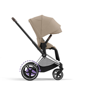 Cybex Platinum Kinderwagen e Priam chrome braun, cozy beige