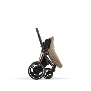 Cybex Platinum Kinderwagen e Priam Rosegold, cozy beige