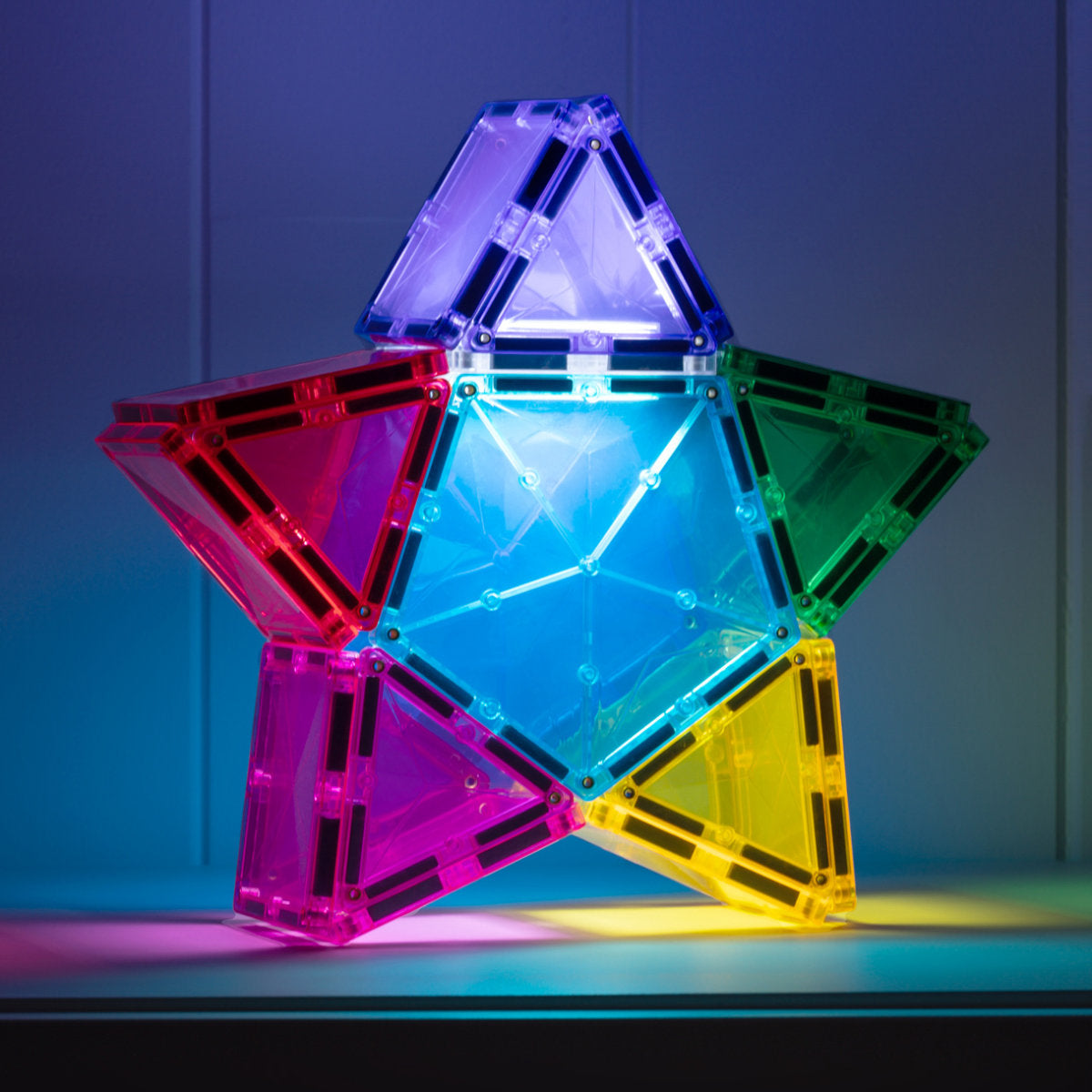 CONNETIX - MAGNETBAUSTEINE LIGHT STAR PACK 28-TLG.