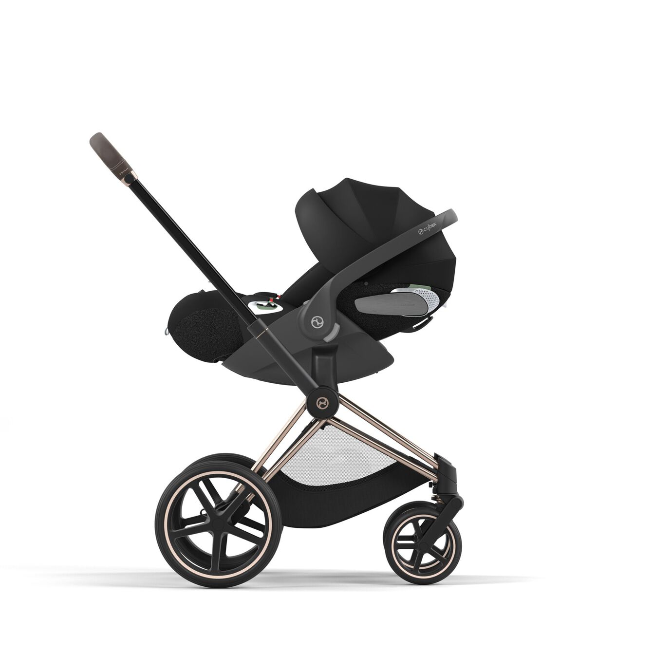 CYBEX Platinum Kinderwagen PRIAM  rosegld, schwarz