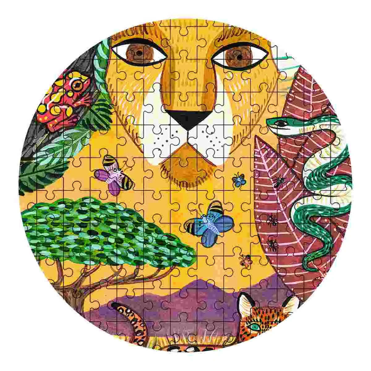 Djeco Puzzle Löwe - 350 Teile