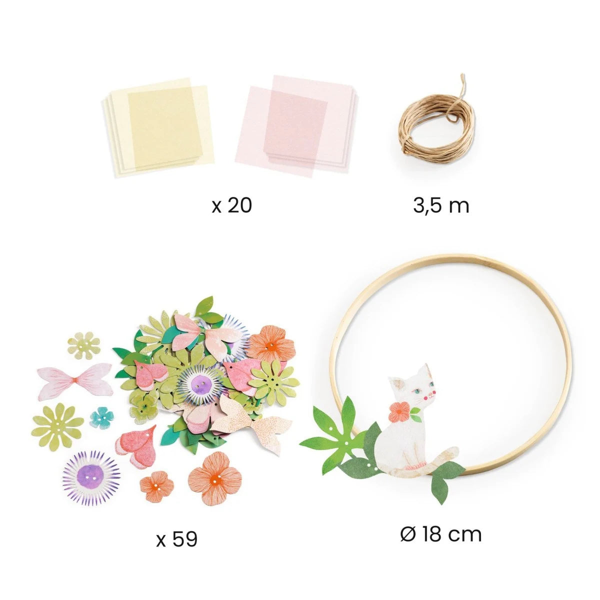 DJECO DIY BLUMENKRANZ DALIA