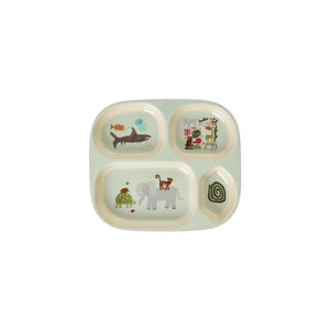 rice Kinderteller wildlife mint