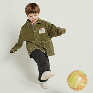 American Vintage KINDERJACKE UZATOWN olive