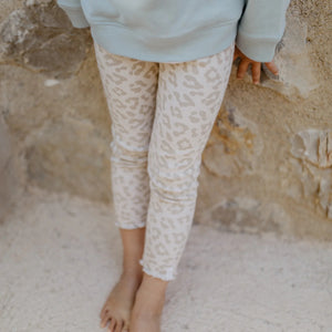 Leevje - Leggings leo mit Schleife