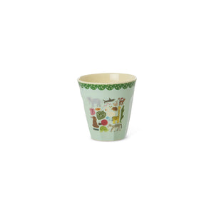 Rice Melamin Becher Medium wildlife mint
