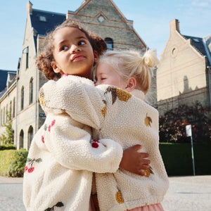 Konges Slojd jody teddyjacke - cherry