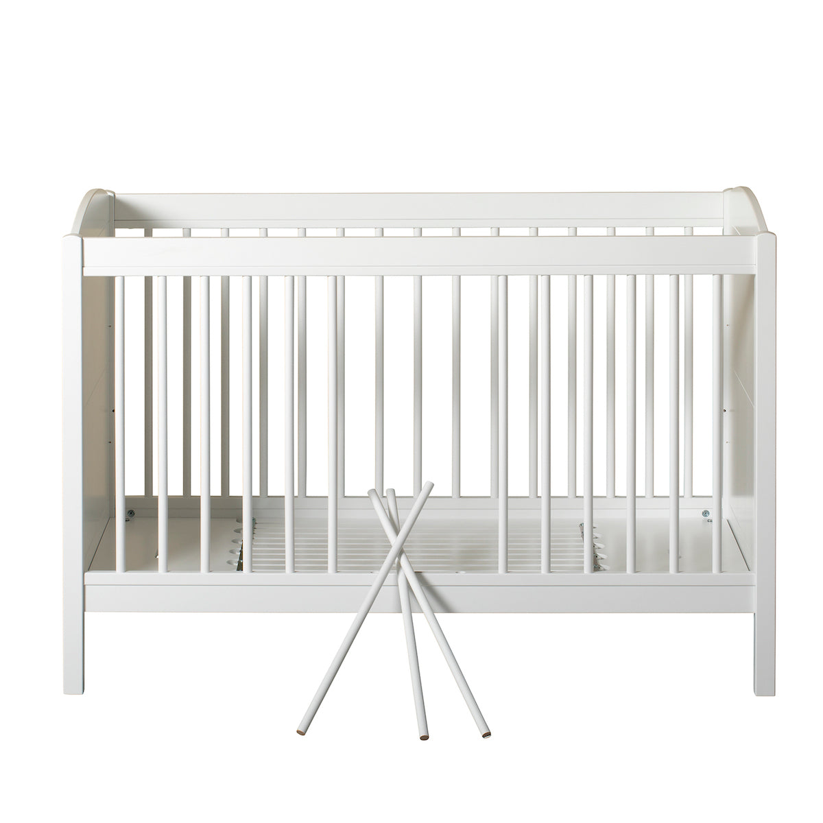 Oliver furniture Seaside Collection Lille+ Bett weiß 68x130/163